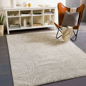 Gavic GVC-2305 Modern Polyester, Polypropylene Rug GVC2305-912 Cream, Beige, Light Gray, Taupe, Charcoal 55% Polyester, 45% Polypropylene 9' x 12'