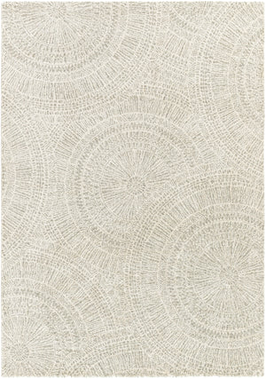 Gavic GVC-2306 Modern Polyester, Polypropylene Rug GVC2306-912 Cream, Beige, Light Gray, Taupe, Charcoal 55% Polyester, 45% Polypropylene 9' x 12'