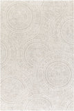 Gavic GVC-2306 Modern Polyester, Polypropylene Rug GVC2306-6796 Cream, Beige, Light Gray, Taupe, Charcoal 55% Polyester, 45% Polypropylene 6'7" x 9'6"