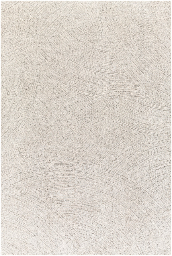 Gavic GVC-2307 Modern Polyester, Polypropylene Rug GVC2307-6796 Cream, Beige, Light Gray, Taupe, Charcoal 55% Polyester, 45% Polypropylene 6'7" x 9'6"