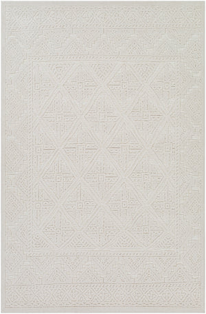 Greenwich GWC-2307 Global Polypropylene Rug GWC2307-5373 Cream 100% Polypropylene 5'3" x 7'3"