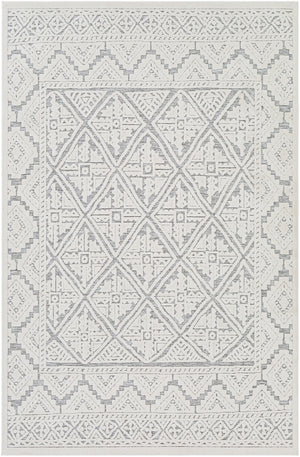 Greenwich GWC-2308 Global Polypropylene Rug GWC2308-71010 Cream, Medium Gray 100% Polypropylene 7'10" x 10'