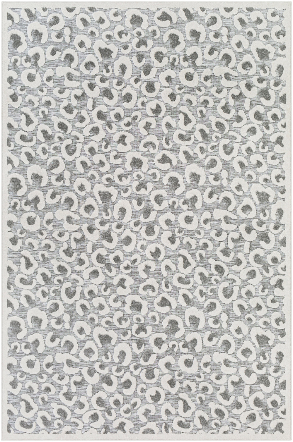 Greenwich GWC-2313 Modern Polypropylene Rug GWC2313-71010 Cream, Medium Gray 100% Polypropylene 7'10" x 10'