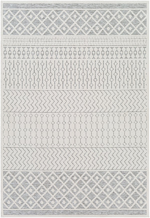 Greenwich GWC-2318 Global Polypropylene Rug GWC2318-81012 Cream, Medium Gray 100% Polypropylene 8'10" x 12'