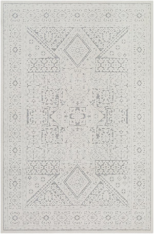 Greenwich GWC-2322 Global Polypropylene Rug GWC2322-71010 Cream, Medium Gray 100% Polypropylene 7'10" x 10'