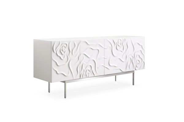 VIG Furniture Modrest Gwen - Modern White High Gloss Buffet VGVCG2007-BUF-WHT
