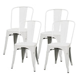 Metropolis Metal Side Chair - Set of 4