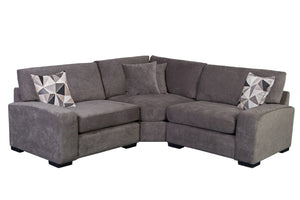 Porter Designs Clayton Modern Modern Sectional Gray 01-33C-34-5350-KIT