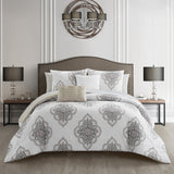 Pacey Beige King 5pc Comforter Set