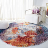 Safavieh Gypsy Shag 520 Power Loomed Polyester Pile Contemporary Rug GYP520A-8SQ