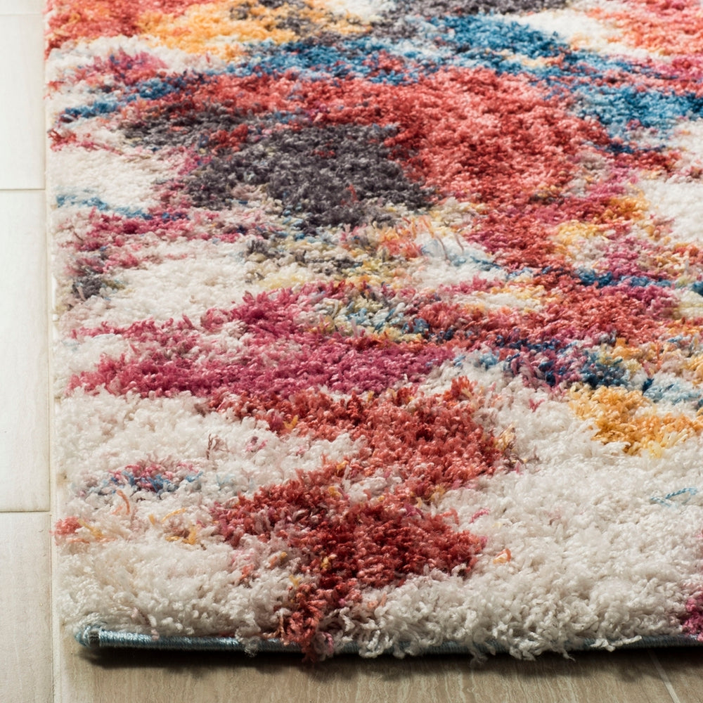 Safavieh Gypsy Shag 521 Power Loomed Polyester Pile Contemporary Rug GYP521B-4SQ