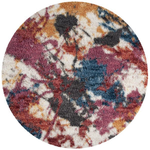 Safavieh Gypsy Shag 521 Power Loomed Polyester Pile Contemporary Rug GYP521B-4SQ