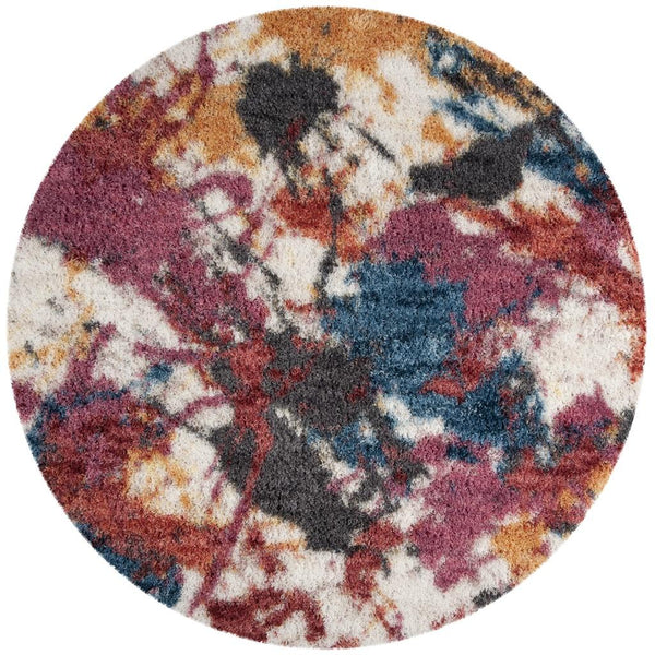 Safavieh Gypsy Shag 521 Power Loomed Polyester Pile Contemporary Rug GYP521B-4SQ