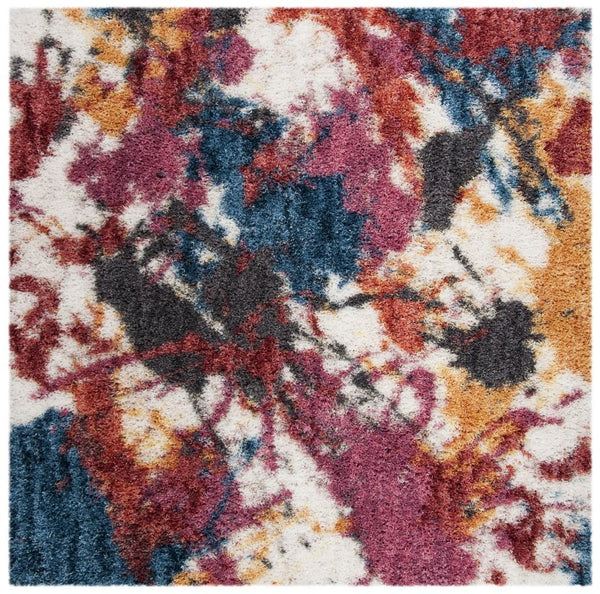 Safavieh Gypsy Shag 521 Power Loomed Polyester Pile Contemporary Rug GYP521B-4SQ
