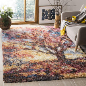 Safavieh Gypsy Shag 522 Power Loomed Polyester Pile Contemporary Rug GYP522C-3