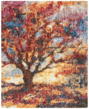 Safavieh Gypsy Shag 522 Power Loomed Polyester Pile Contemporary Rug GYP522C-3