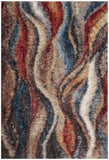 Gyp523 Power Loomed Polyester Pile Contemporary Rug