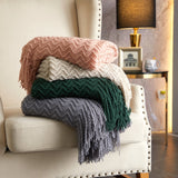 Newport Green Throw Blanket