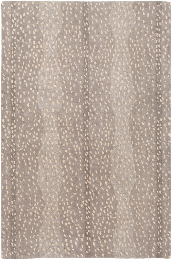 Gazelle GZL-2301 Modern Wool Rug GZL2301-81012 Medium Gray, Taupe, Light Gray, Beige 100% Wool 8'10" x 12'