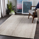 Gazelle GZL-2301 Modern Wool Rug GZL2301-81012 Medium Gray, Taupe, Light Gray, Beige 100% Wool 8'10" x 12'