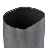 Ferraro Vase - Folded Black