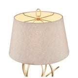 Morely 26'' High 1-Light Table Lamp - Gold Leaf