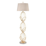 Morely 63'' High 1-Light Floor Lamp - Gold Leaf