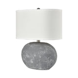 Elin 20'' High 1-Light Table Lamp - Concrete