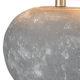 Elin 20'' High 1-Light Table Lamp - Concrete