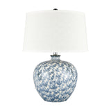 Zoe 28'' High 1-Light Table Lamp - Blue