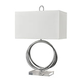 Eero 24'' High 1-Light Table Lamp - Chrome