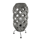 Palayan 36'' High 1-Light Outdoor Table Lamp - Gray