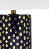 Signe 26'' High 1-Light Table Lamp - Navy