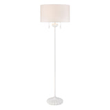 Liliaceae 63'' High 2-Light Floor Lamp - White