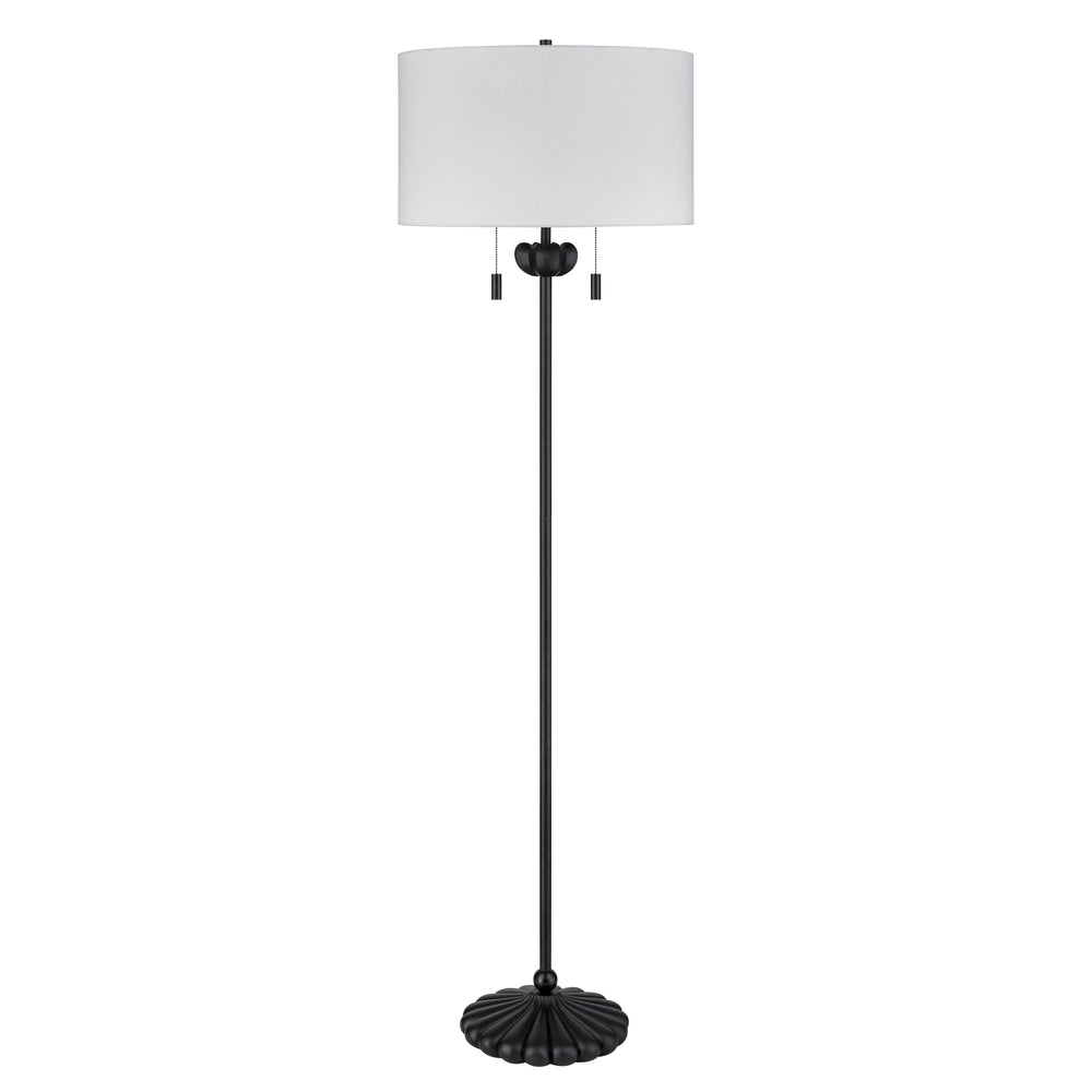 Liliaceae 63'' High 2-Light Floor Lamp - Black