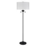 Liliaceae 63'' High 2-Light Floor Lamp - Black