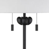 Liliaceae 63'' High 2-Light Floor Lamp - Black