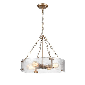 Cristata 20'' Wide 4-Light Pendant - Clear