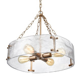 Cristata 20'' Wide 4-Light Pendant - Clear