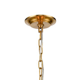 Harp Lane 21'' Wide 4-Light Pendant - Satin Brass