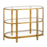 Blain Console Table - Brass