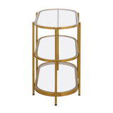 Blain Console Table - Brass