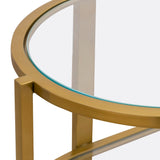 Blain Console Table - Brass