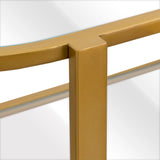 Blain Console Table - Brass