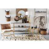 Blain Nesting Table - Set of 2 Brass