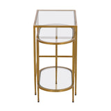 Blain Nesting Table - Set of 2 Brass