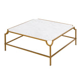 Blain Coffee Table - Antique Brass