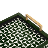 Futrelle Tray - Set of 2 Dark Green