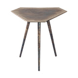 Carleton Accent Table - Oxidized Nickle