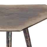 Carleton Accent Table - Oxidized Nickle